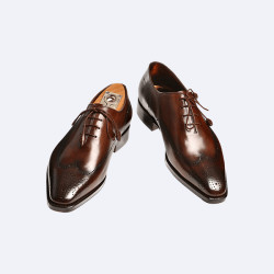 Brown Leather Casual Shoes